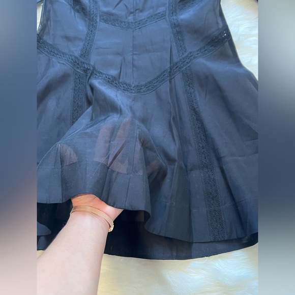 🆕Rebecca 🖤Taylor Black Long Sleeve
Cotton Organza Mini Dress Casual
Size XS - Picture 11 of 13